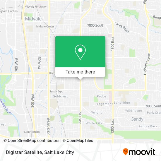 Digistar Satellite map