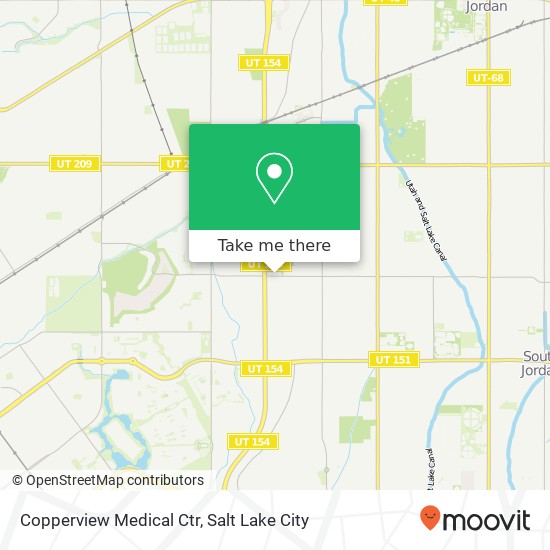 Mapa de Copperview Medical Ctr