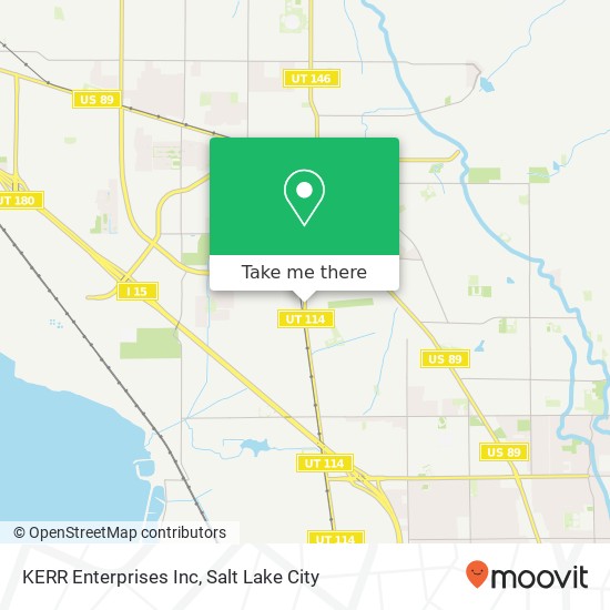 KERR Enterprises Inc map