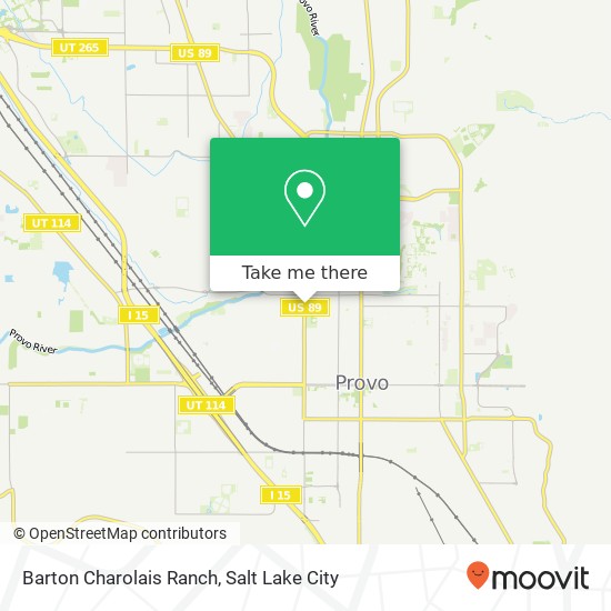 Barton Charolais Ranch map