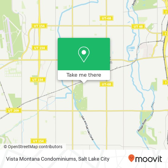 Vista Montana Condominiums map