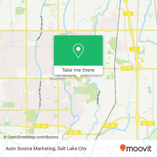 Auto Source Marketing map