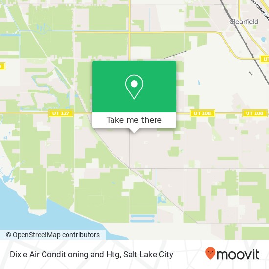 Dixie Air Conditioning and Htg map