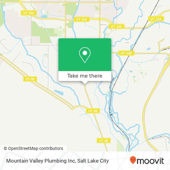 Mapa de Mountain Valley Plumbing Inc