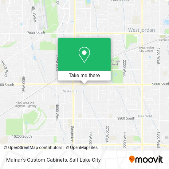 Mapa de Malnar's Custom Cabinets