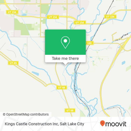 Kings Castle Construction Inc map