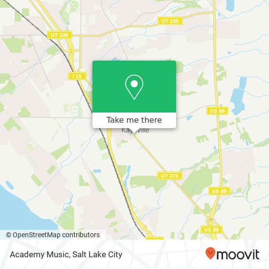 Academy Music map