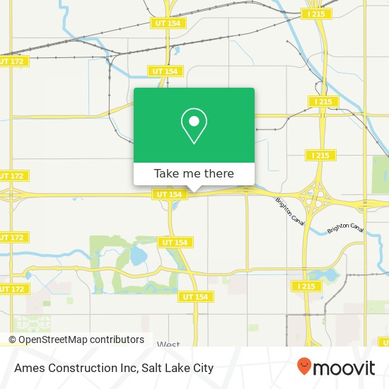 Ames Construction Inc map