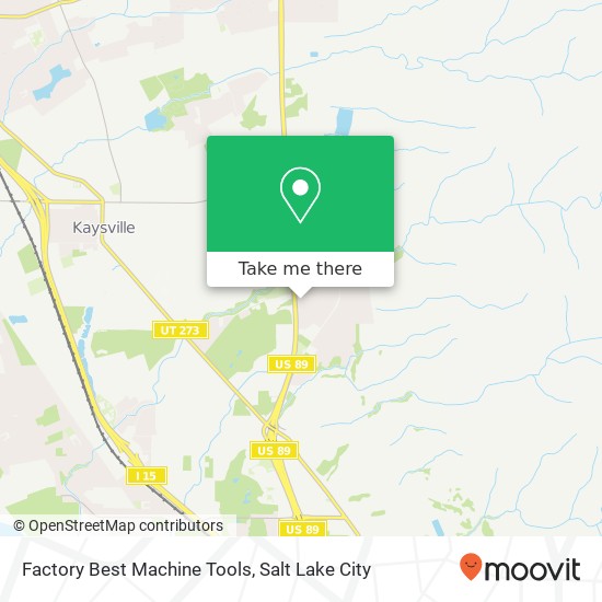 Mapa de Factory Best Machine Tools