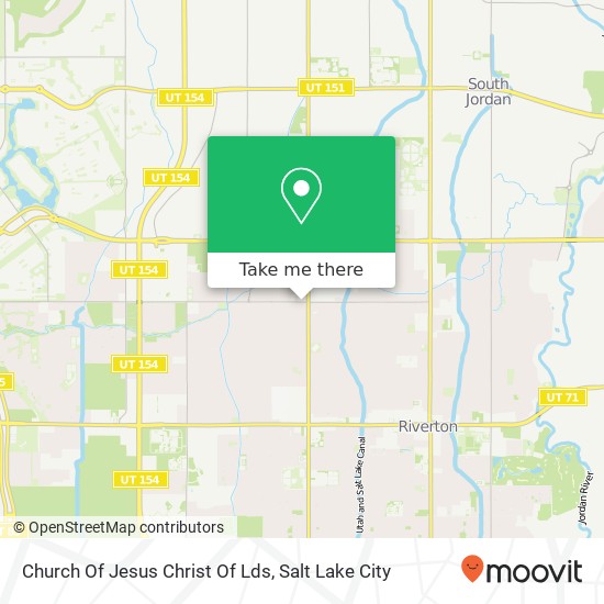 Mapa de Church Of Jesus Christ Of Lds