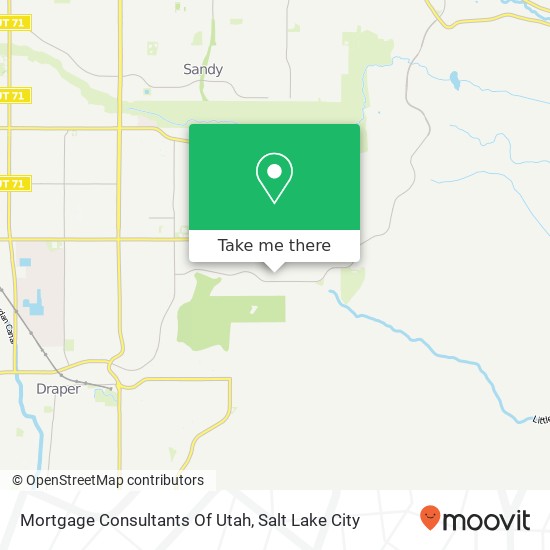 Mortgage Consultants Of Utah map