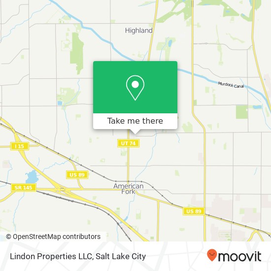 Lindon Properties LLC map