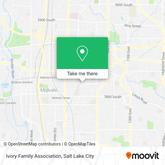 Ivory Family Association map