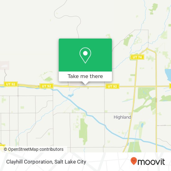 Clayhill Corporation map