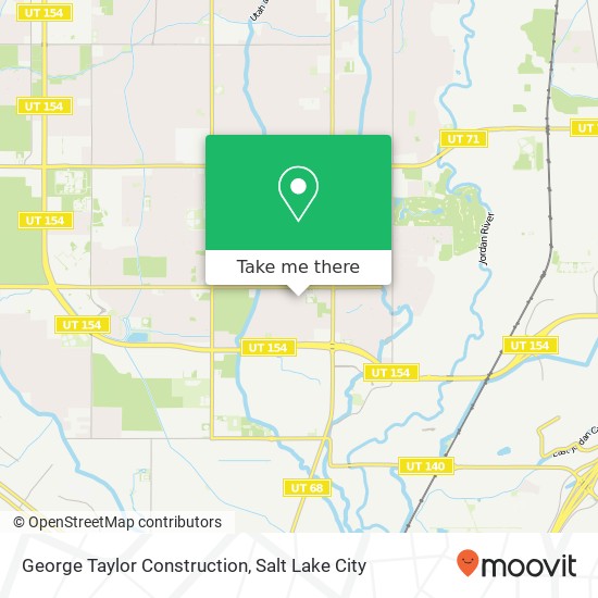 George Taylor Construction map