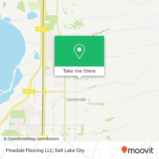 Pinedale Flooring LLC map