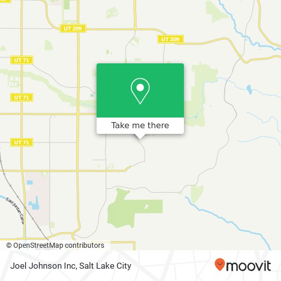 Joel Johnson Inc map