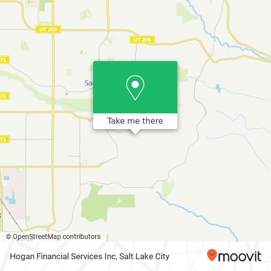 Hogan Financial Services Inc map