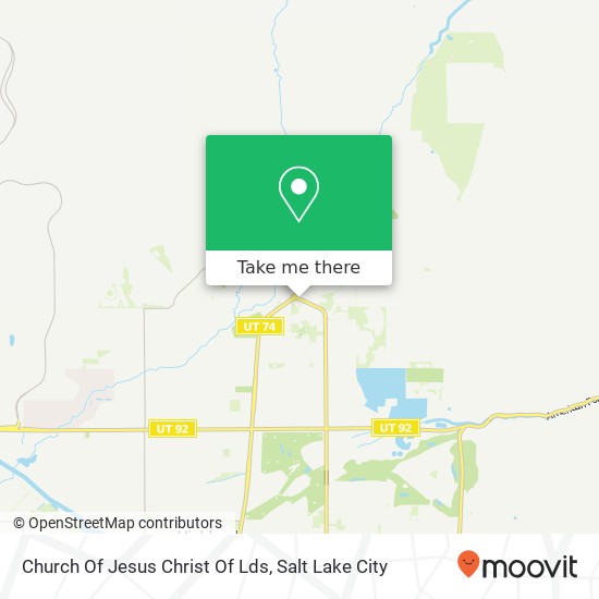 Church Of Jesus Christ Of Lds map