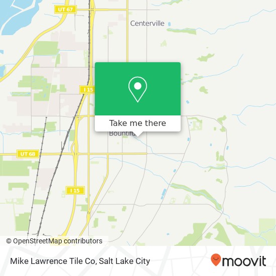 Mike Lawrence Tile Co map