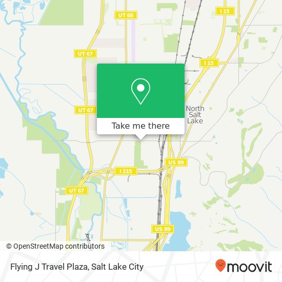 Mapa de Flying J Travel Plaza