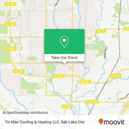 Tin Man Cooling & Heating LLC map