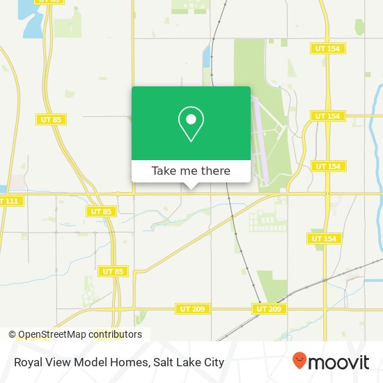 Royal View Model Homes map