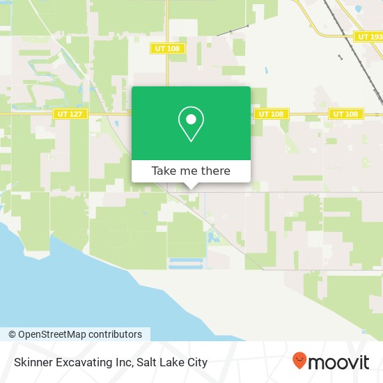 Skinner Excavating Inc map