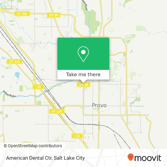 American Dental Ctr map