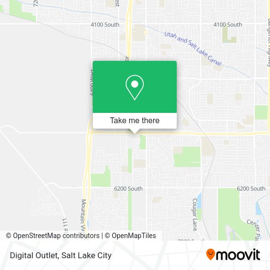 Digital Outlet map