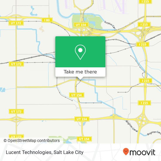 Lucent Technologies map