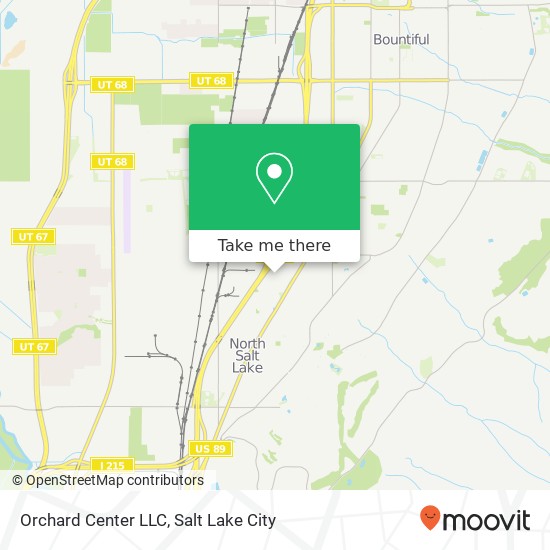 Orchard Center LLC map