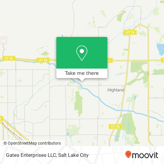 Gates Enterprises LLC map