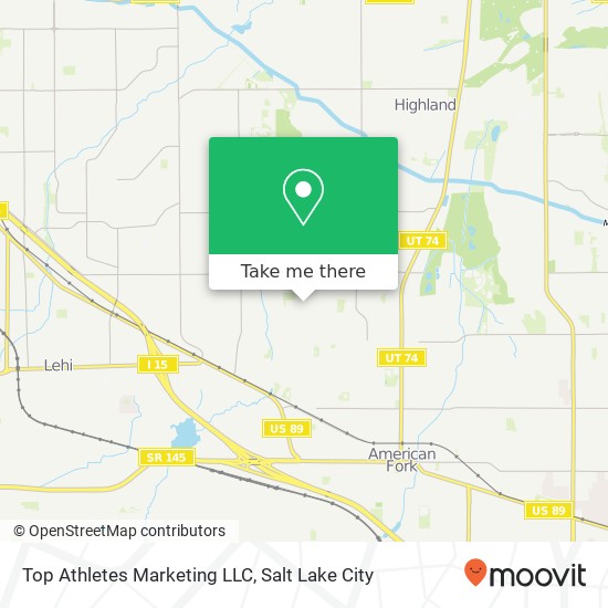 Top Athletes Marketing LLC map