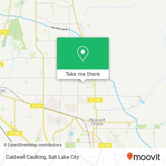 Caldwell Caulking map