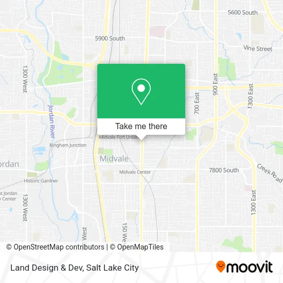 Land Design & Dev map