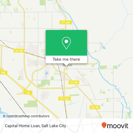 Capital Home Loan map