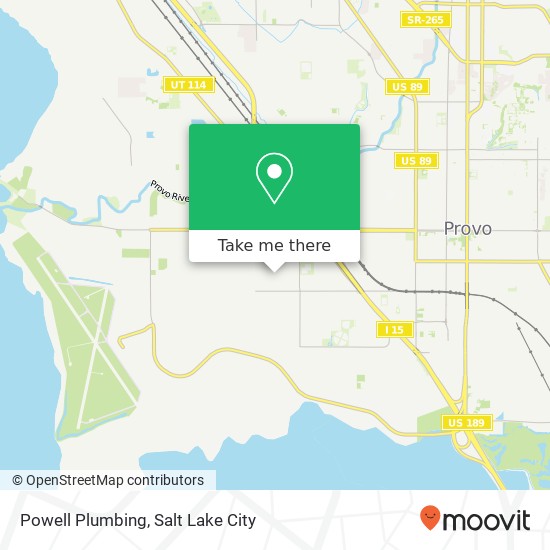 Mapa de Powell Plumbing