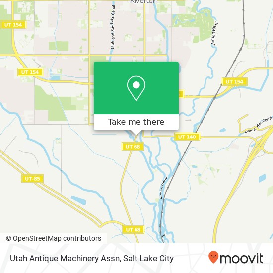 Utah Antique Machinery Assn map