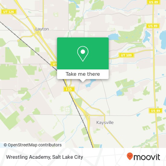 Mapa de Wrestling Academy