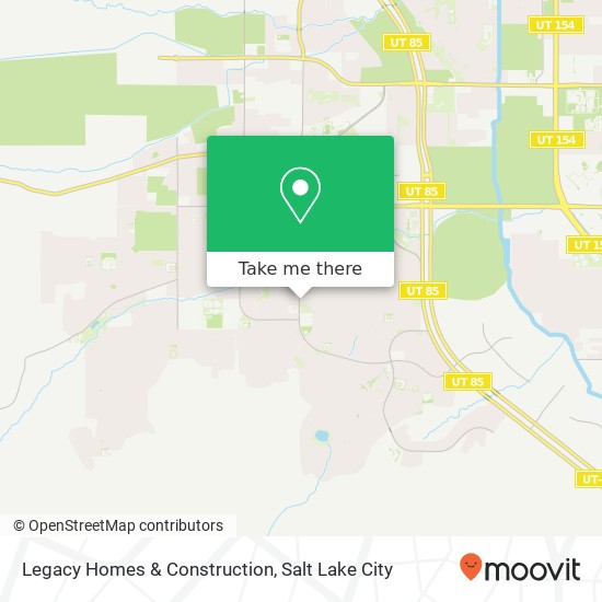 Mapa de Legacy Homes & Construction