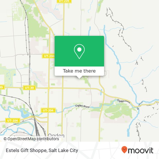 Mapa de Estels Gift Shoppe