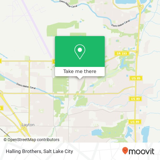 Halling Brothers map