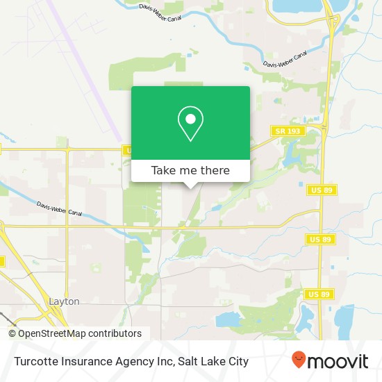 Turcotte Insurance Agency Inc map