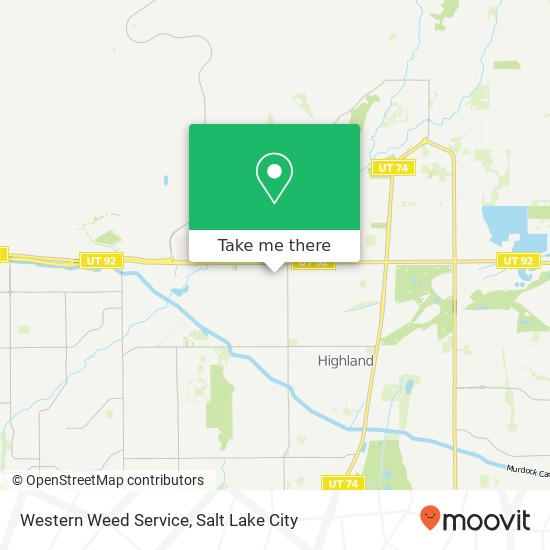 Western Weed Service map