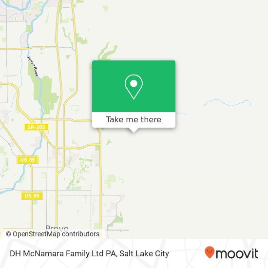 DH McNamara Family Ltd PA map