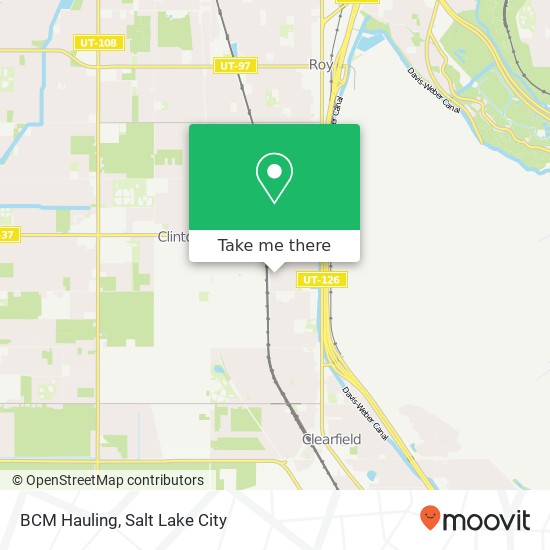 BCM Hauling map