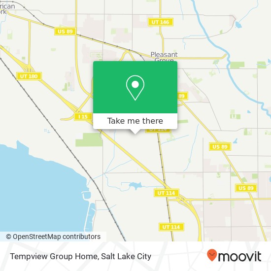 Mapa de Tempview Group Home