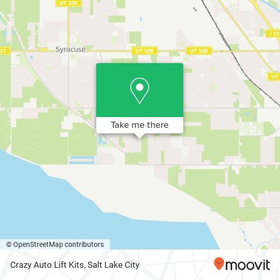 Mapa de Crazy Auto Lift Kits