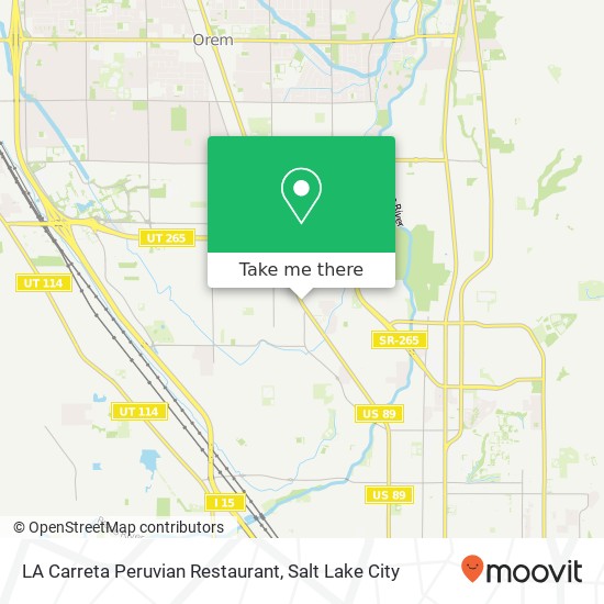 LA Carreta Peruvian Restaurant map